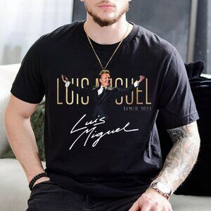 Luis Miguel 2023 Tour T-Shirt, Latin Music Concert Fan Tee 26